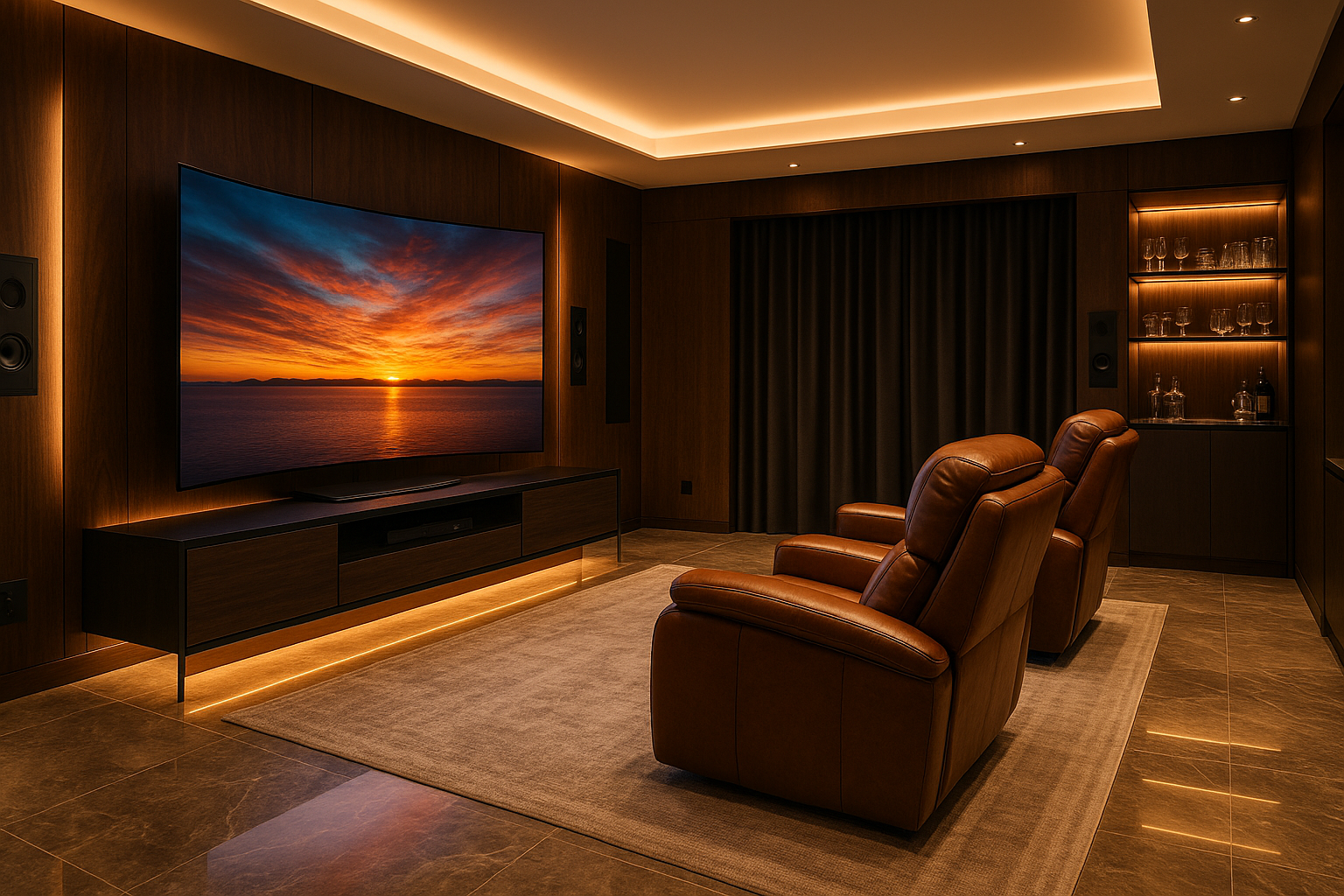 luxury home entertainment