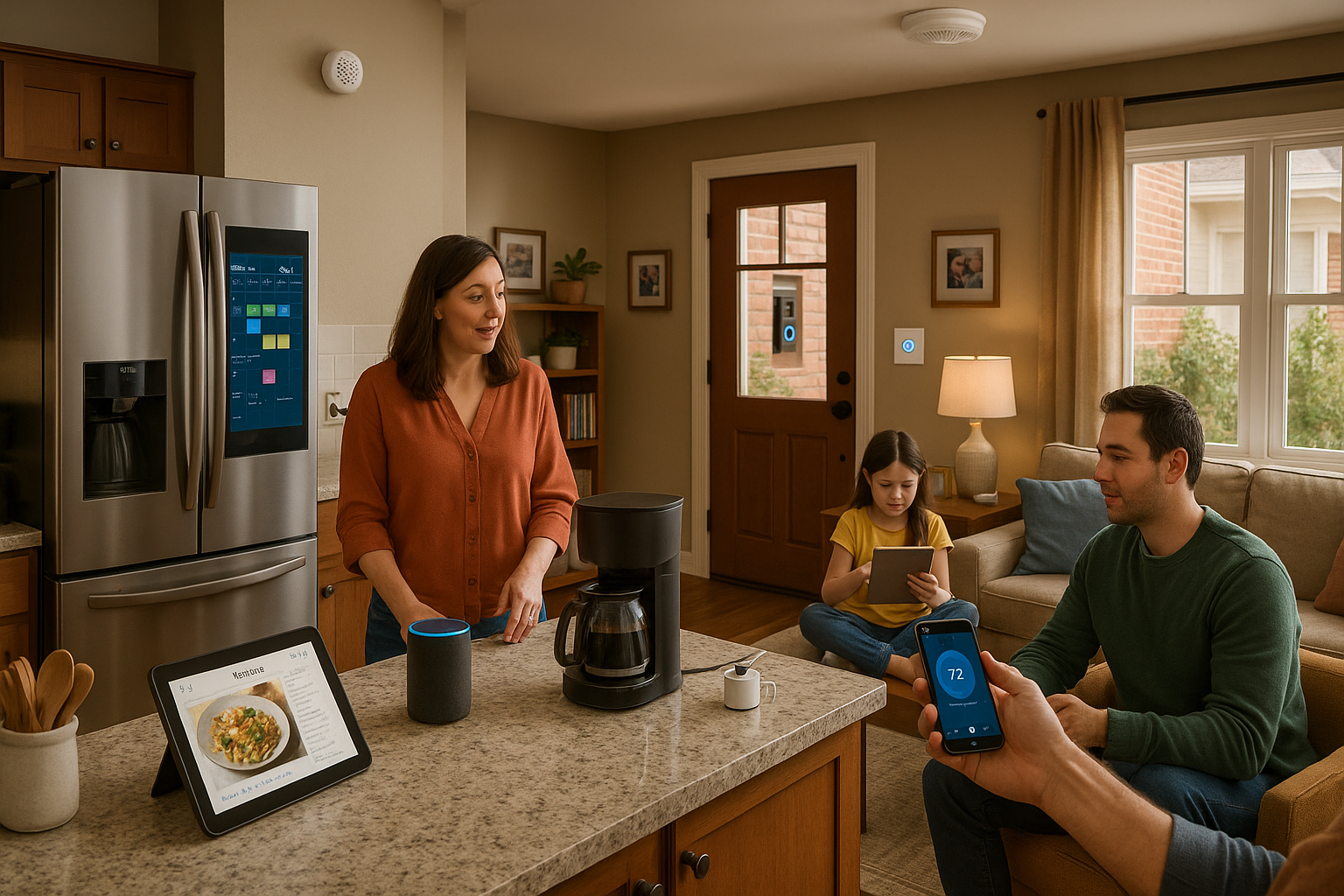 smart technology. household