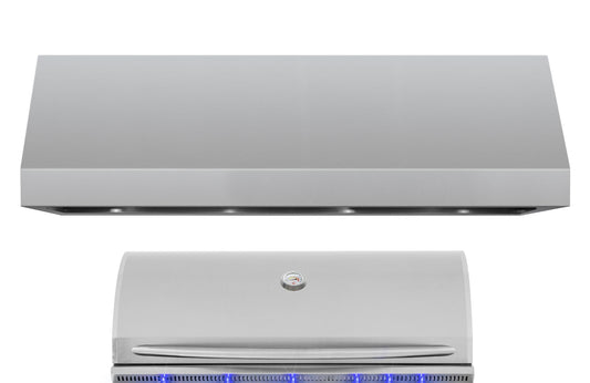 Summerset Grills 60" Outdoor Rated Vent Hood w/ 2,000 CFM Motor & Mounting Bracket