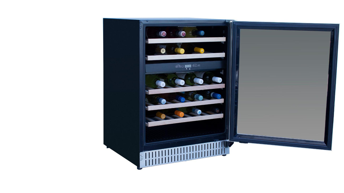 Summerset Grills 24" Outdoor Rated Dual Zone Wine Cooler